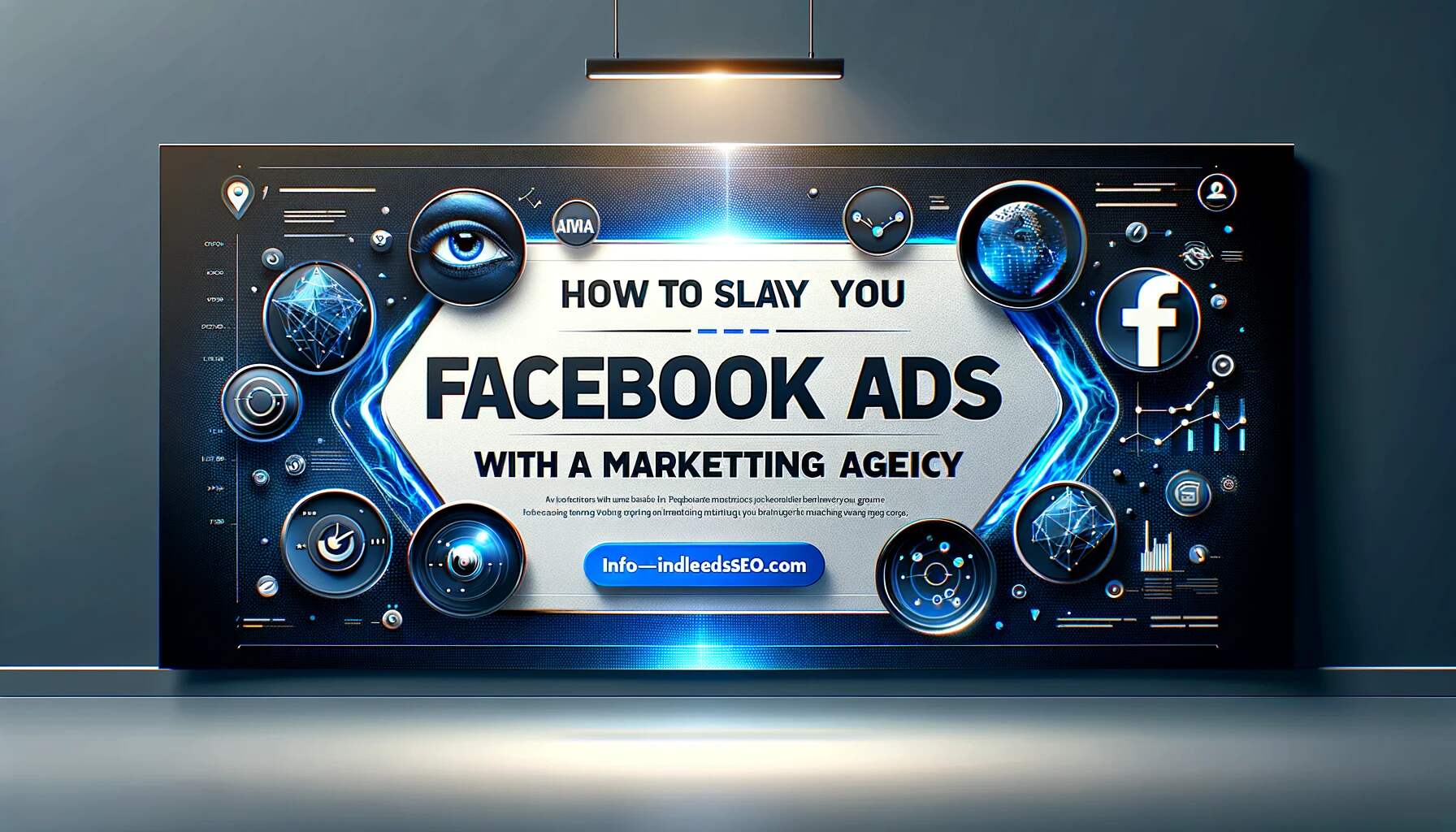 DALL·E 2024-12-02 15.14.03 - A professional banner image with the title 'How to Slay Your Facebook Ads Game with a Marketing Agency_' prominently displayed in bold, modern font. T