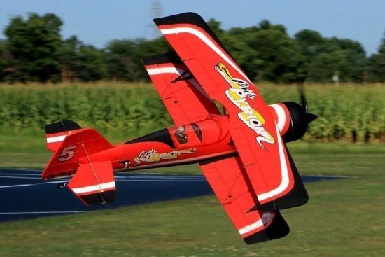 Dynam Pitts Python Model 12 Red 4S RC 3D Aerobatic Biplane_03