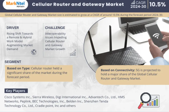 Global Cellular Router and Gateway Market Research Report Forecast (2024-2030)