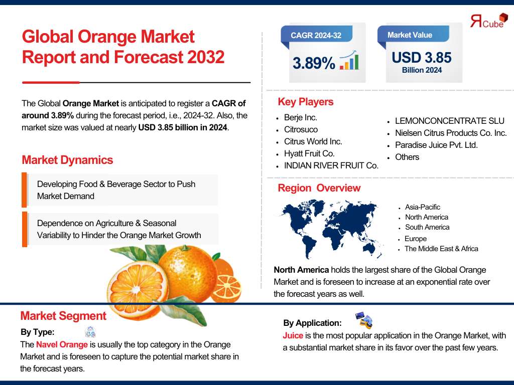 Global Orange Market Report and Forecast 2032