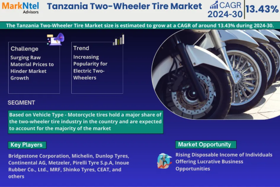 Tanzania Two-Wheeler Tire Market Research Report Forecast (2024-2030)