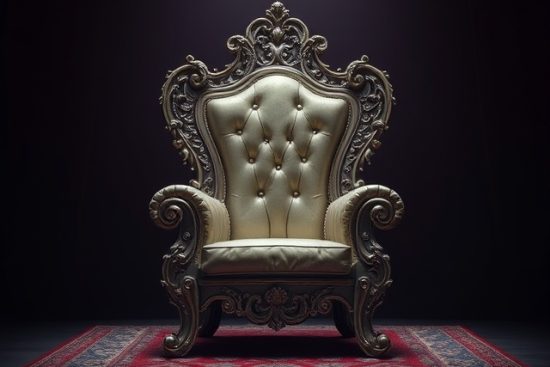 double throne chair