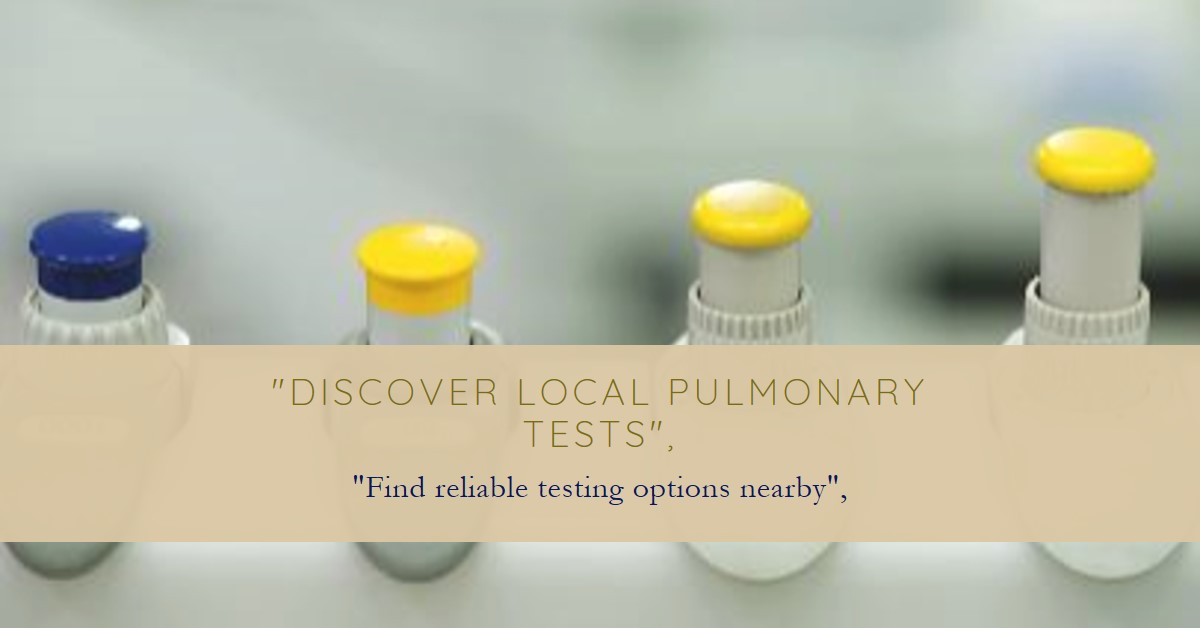 pulmonary function test near me