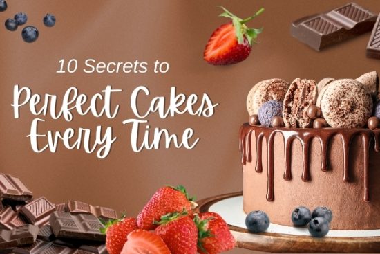 10 Secrets to Perfect Cakes Every Time