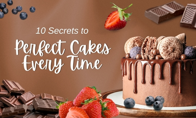 10 Secrets to Perfect Cakes Every Time