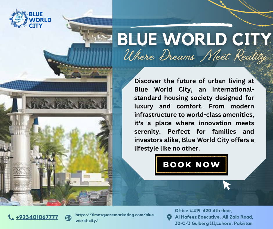 Blue Elegant Luxury Hotel Promotion Facebook  Post