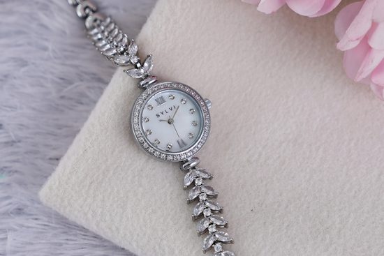 Sylvi Diva Silver Watch Props Image 800x1000