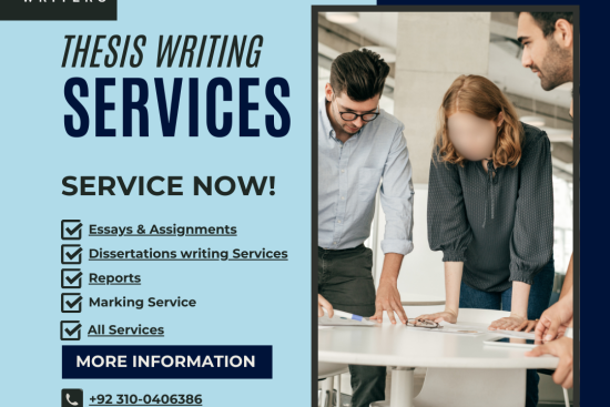 White and Navy Modern Content Writing Services Instagram Post