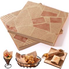 custom printed food paper 1