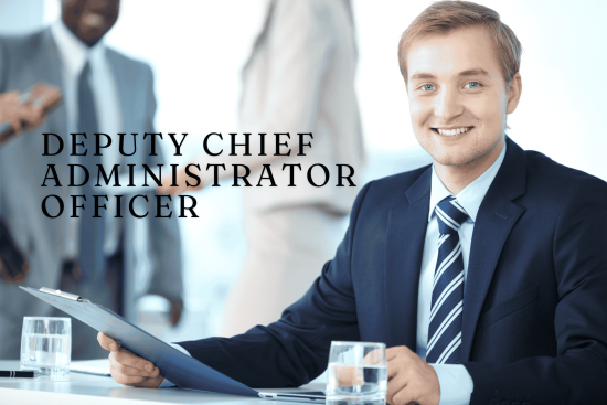 deputy chief administrator officer