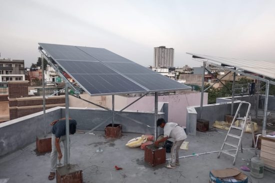 Rooftop Solar panel in Allahabad