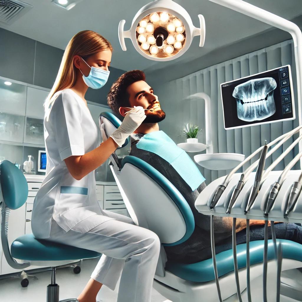 A_modern_dental_clinic_with_a_professional_dentist