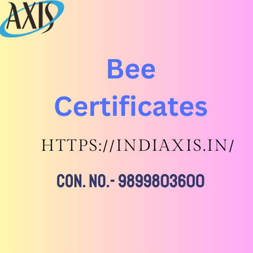 Bee Certificates logo