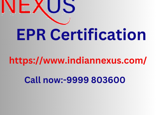 EPR Certification logo indiannexus