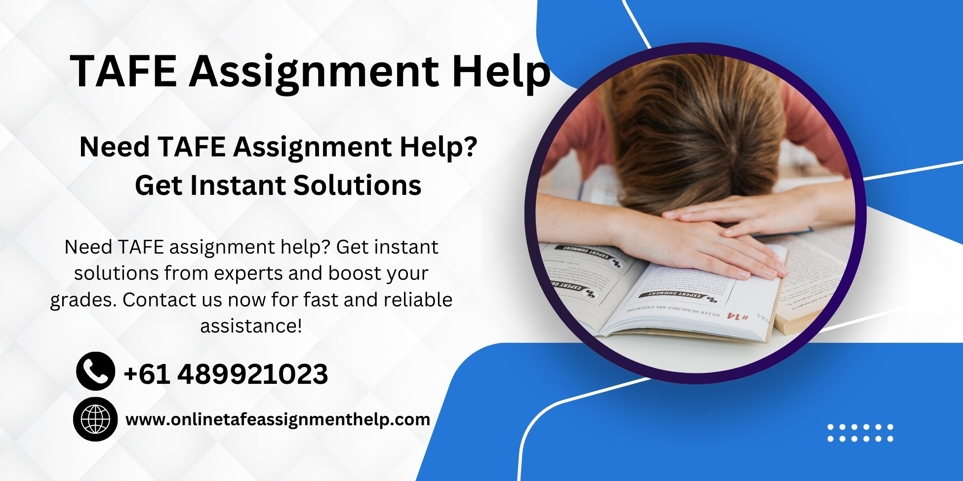 Need TAFE Assignment Help Get Instant Solutions