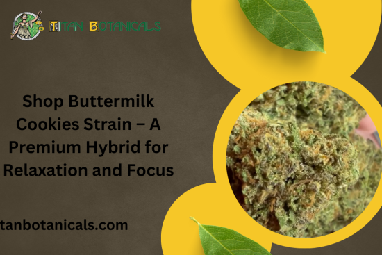 Shop Buttermilk Cookies Strain – A Premium Hybrid for Relaxation and Focus (2)