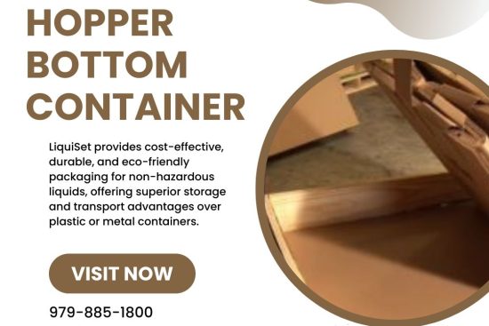 Fertilizer Hopper Bottom Containers