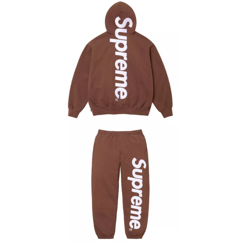 brown supreme Tracksuit