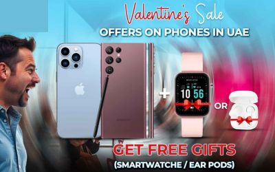 valentines day offers on phones in dubai get free gifts smartwatch and ear pods