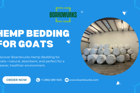 Hemp Bedding for Goats By Boardwurks A Natural and Sustainable Choice