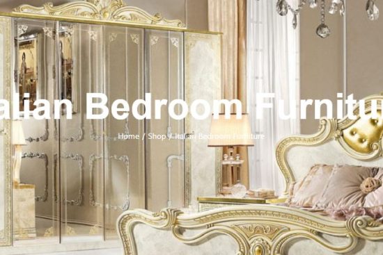 Italian modern bedroom furniture