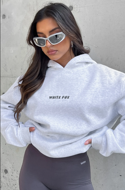 white fox hoodie