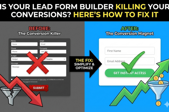 Is Your Lead Form Builder Killing Your Conversions? Here’s How to Fix It